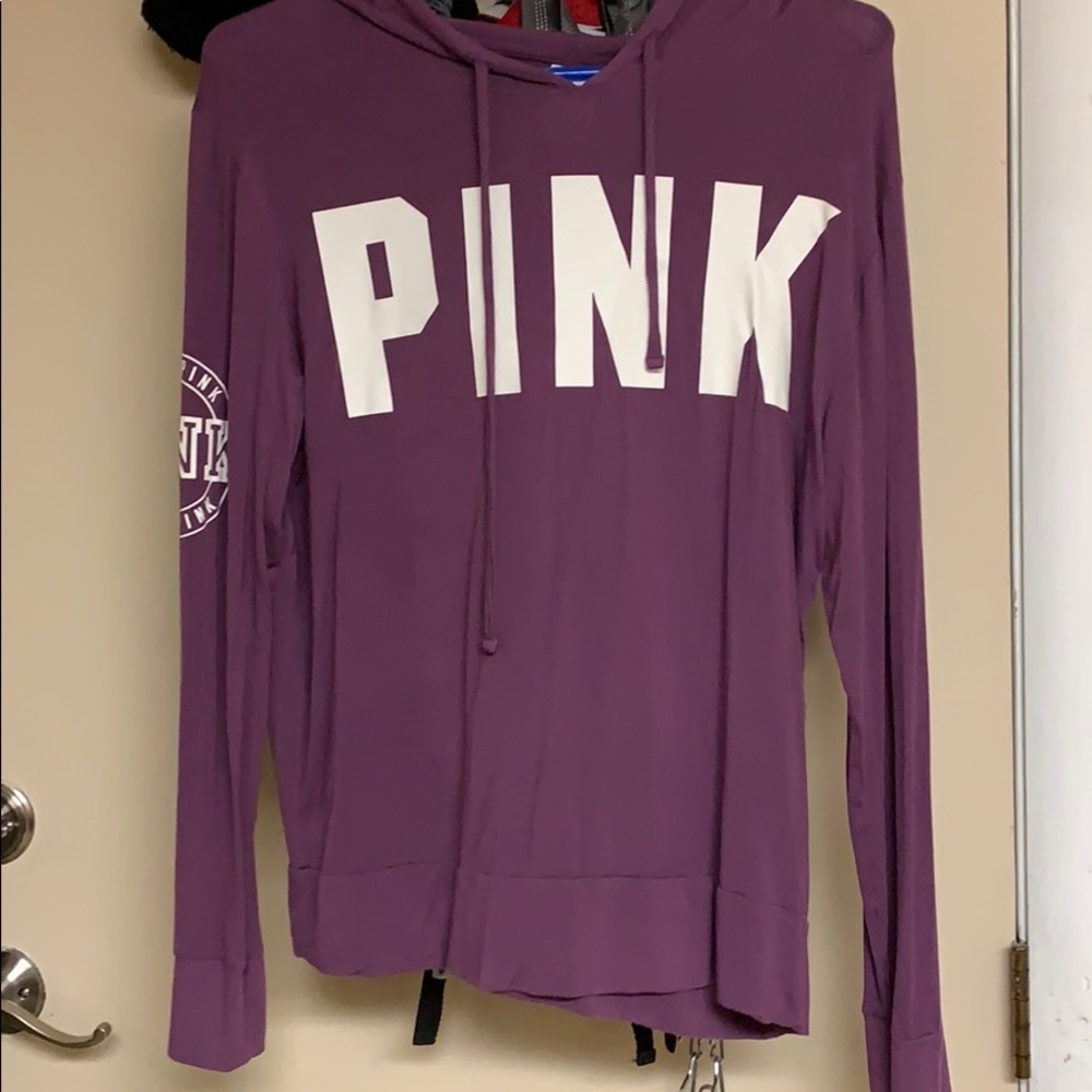 PINK hooded shirt - XS - Picture 6 of 6